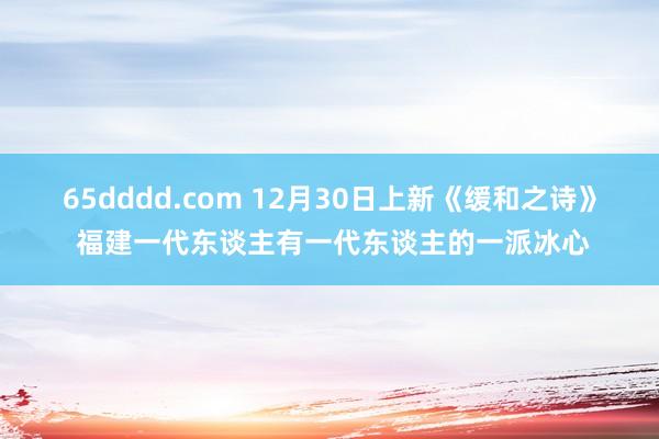 65dddd.com 12月30日上新《缓和之诗》 福建一代